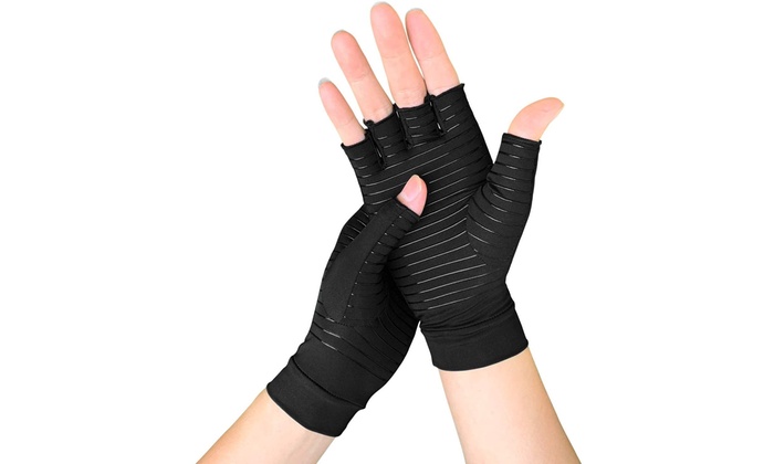 copper compression gloves.